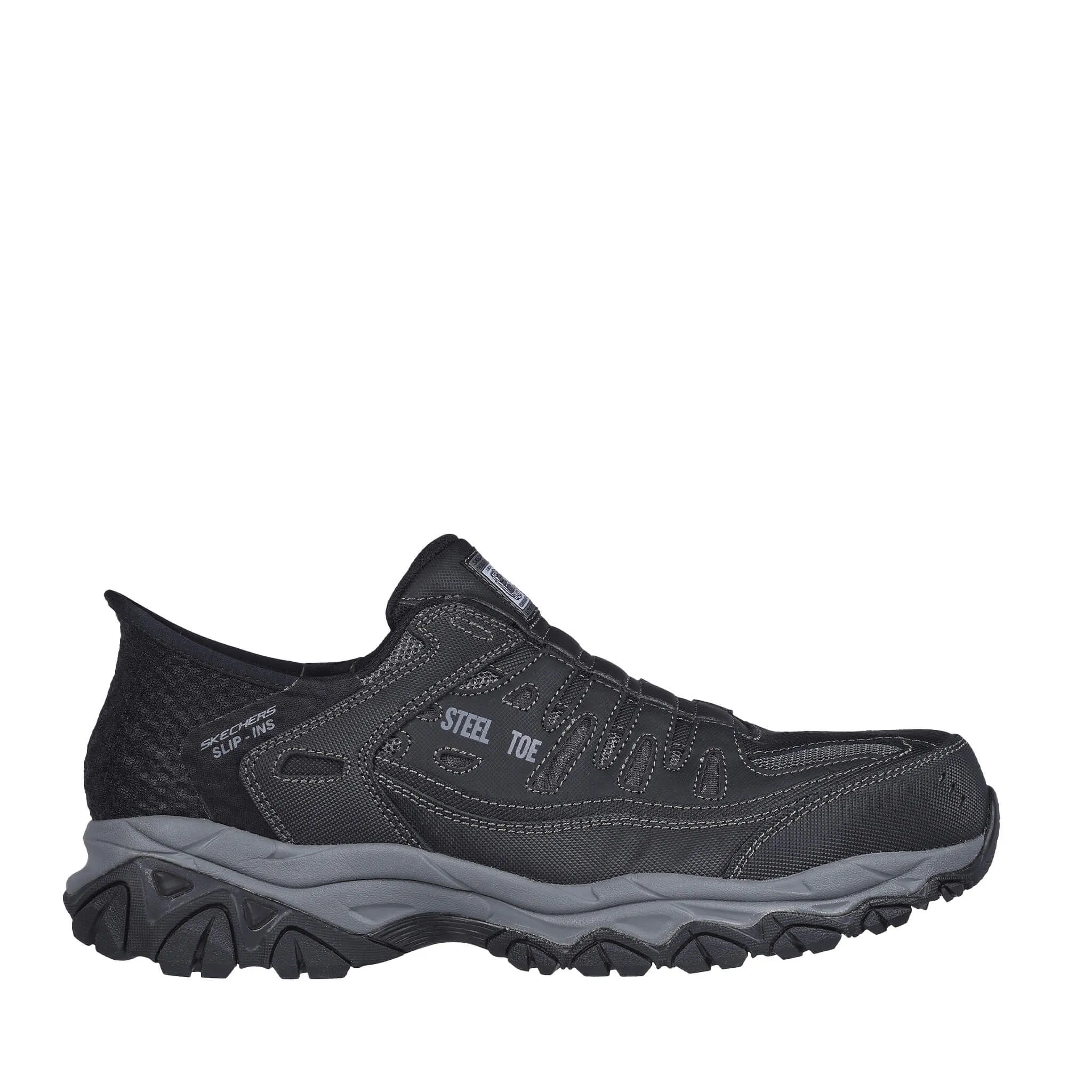 MEN'S CANKTON FAISON SLIP INS STEELTOE SHOE BLACK