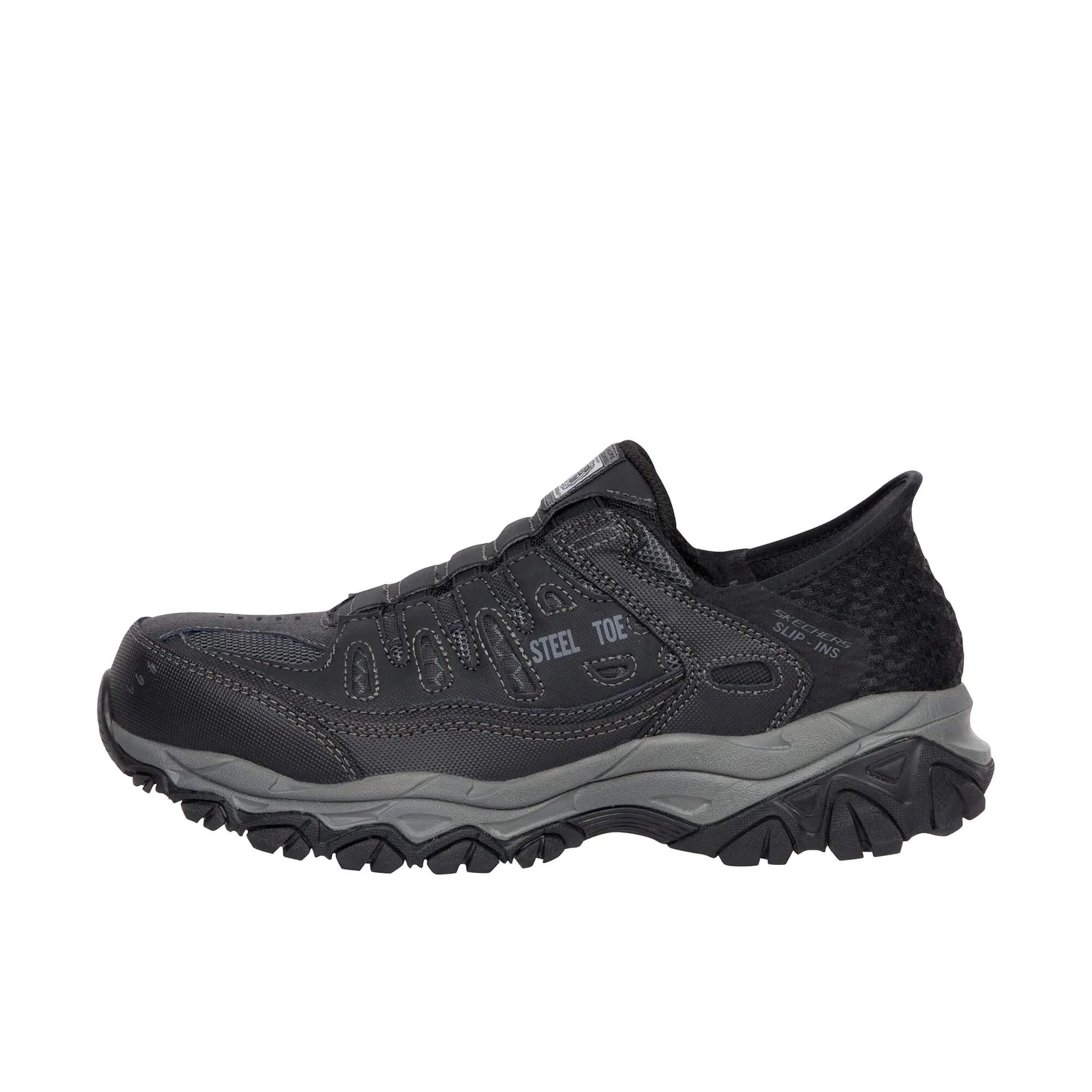 MEN'S CANKTON FAISON SLIP INS STEELTOE SHOE BLACK