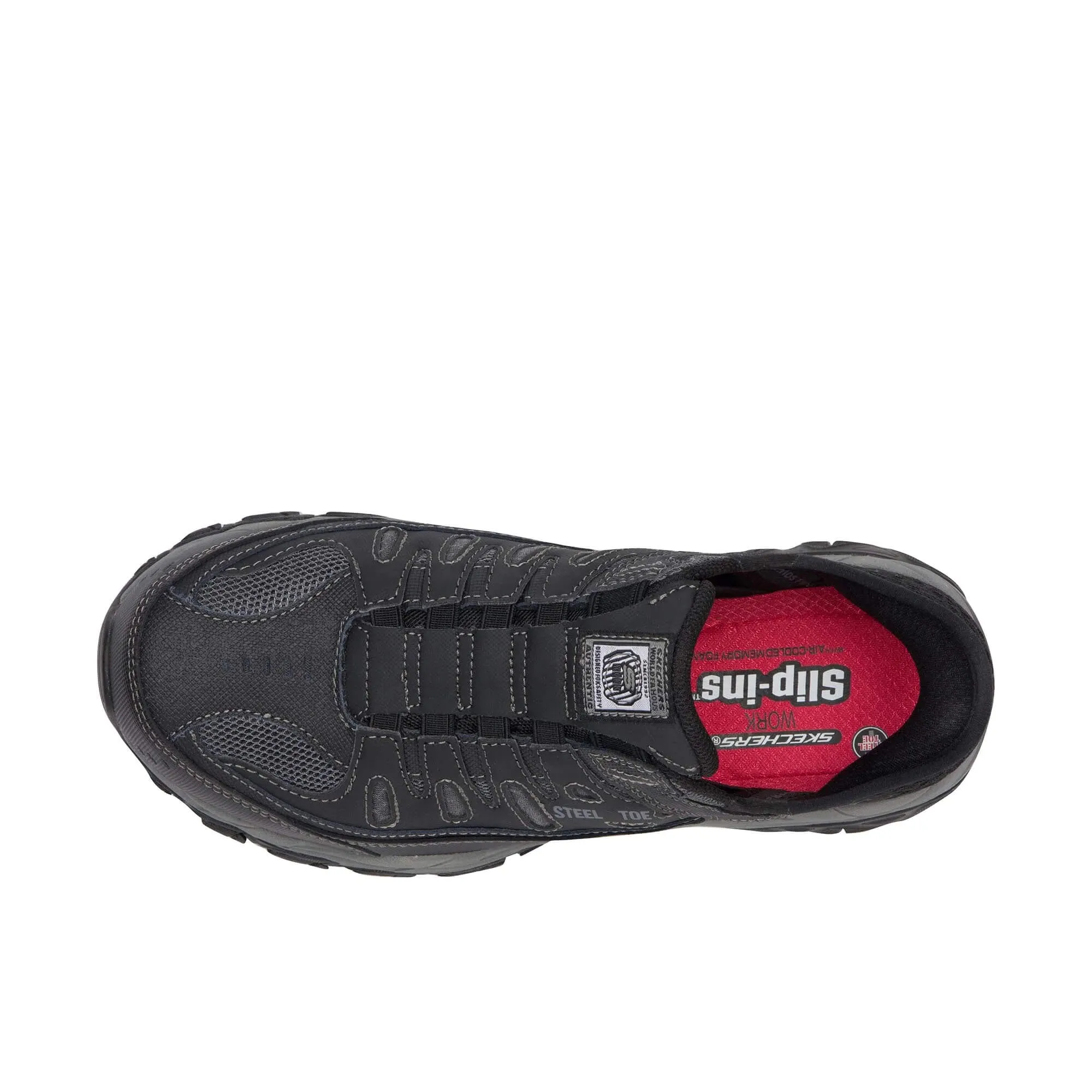 MEN'S CANKTON FAISON SLIP INS STEELTOE SHOE BLACK