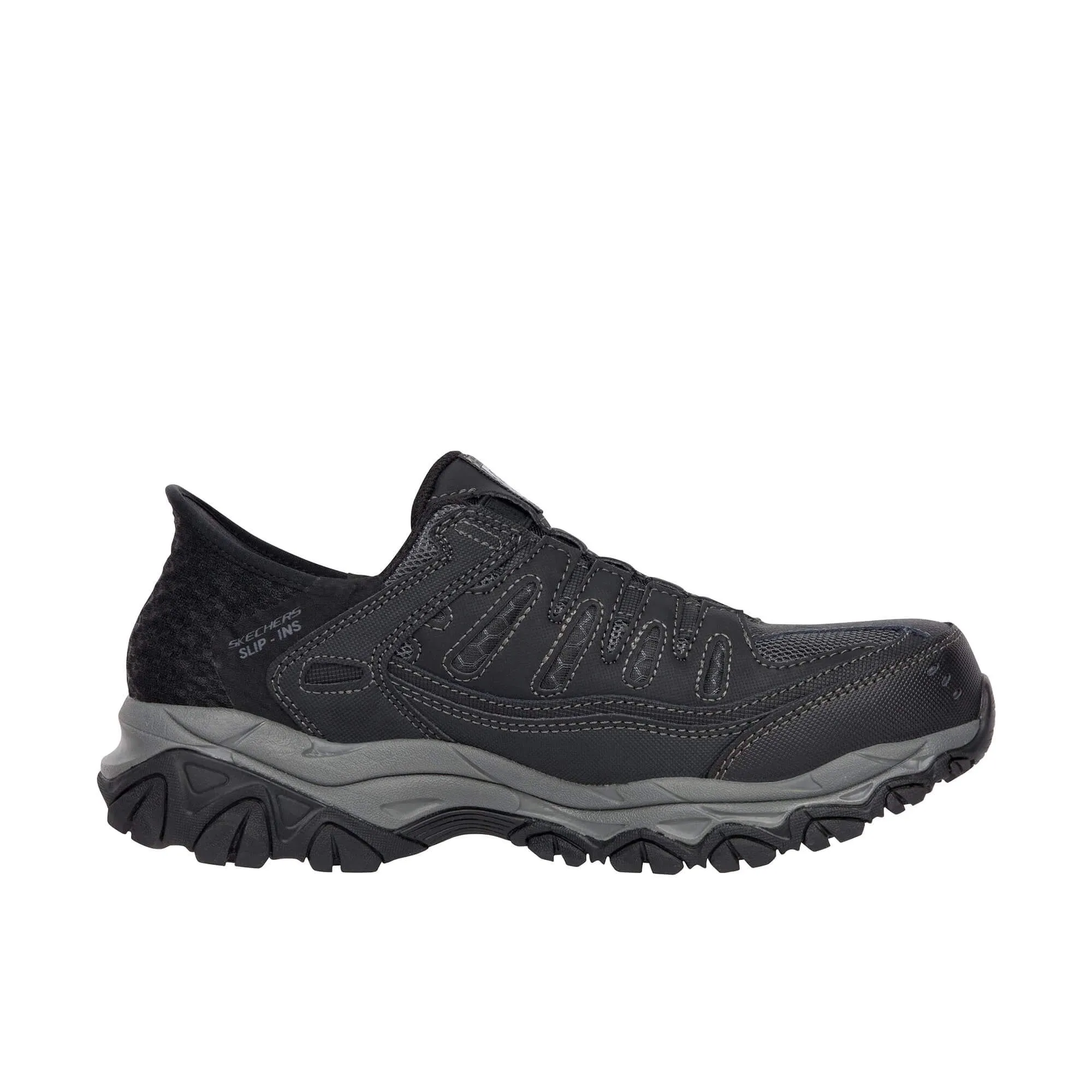 MEN'S CANKTON FAISON SLIP INS STEELTOE SHOE BLACK