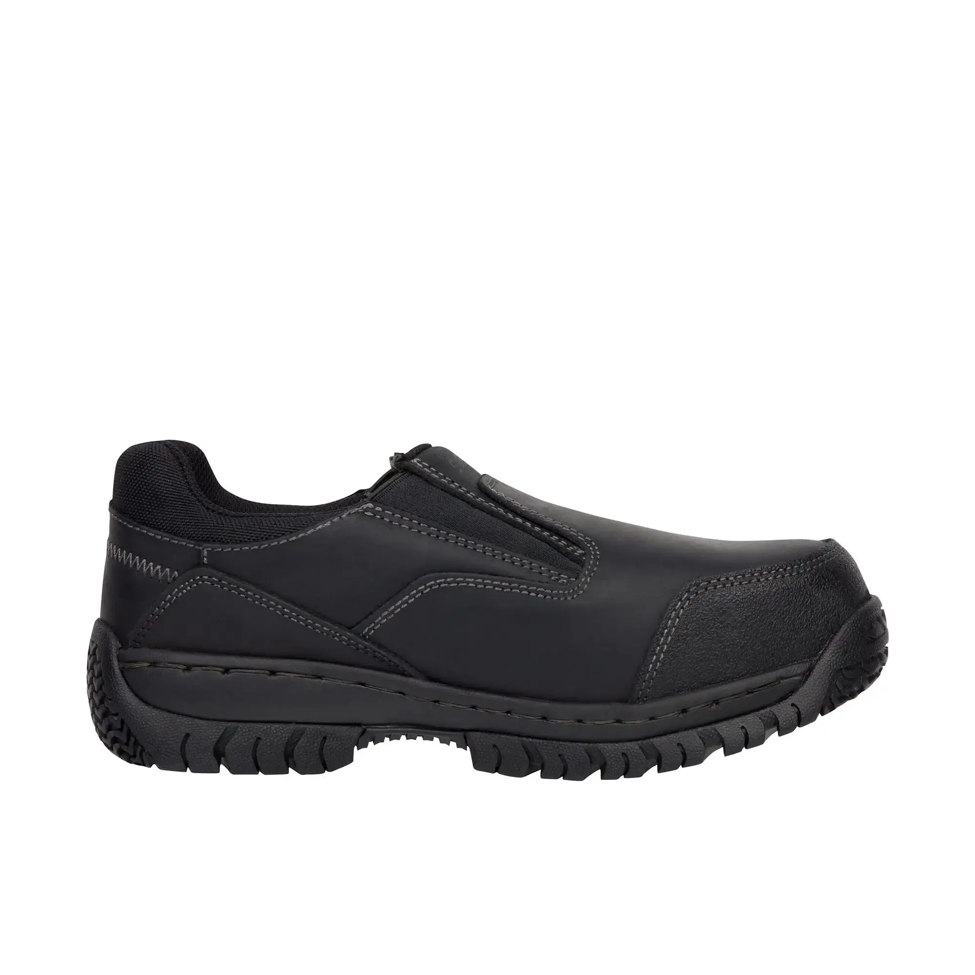 MEN'S HARTAN STEEL TOE SLIPON WORK SHOE BLACK