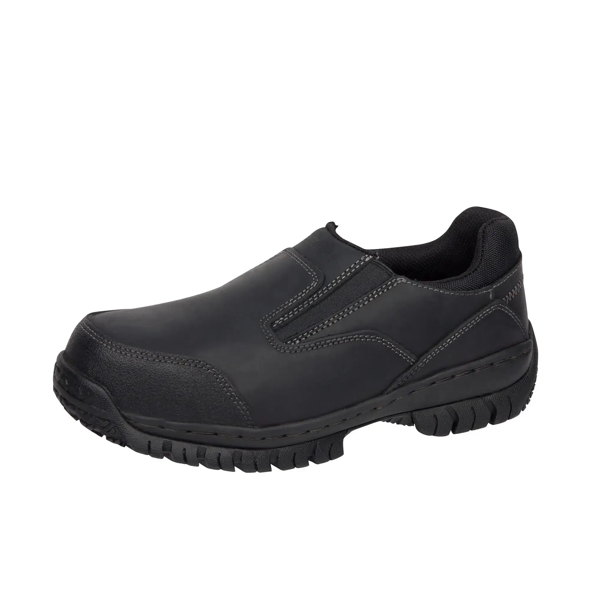MEN'S HARTAN STEEL TOE SLIPON WORK SHOE BLACK