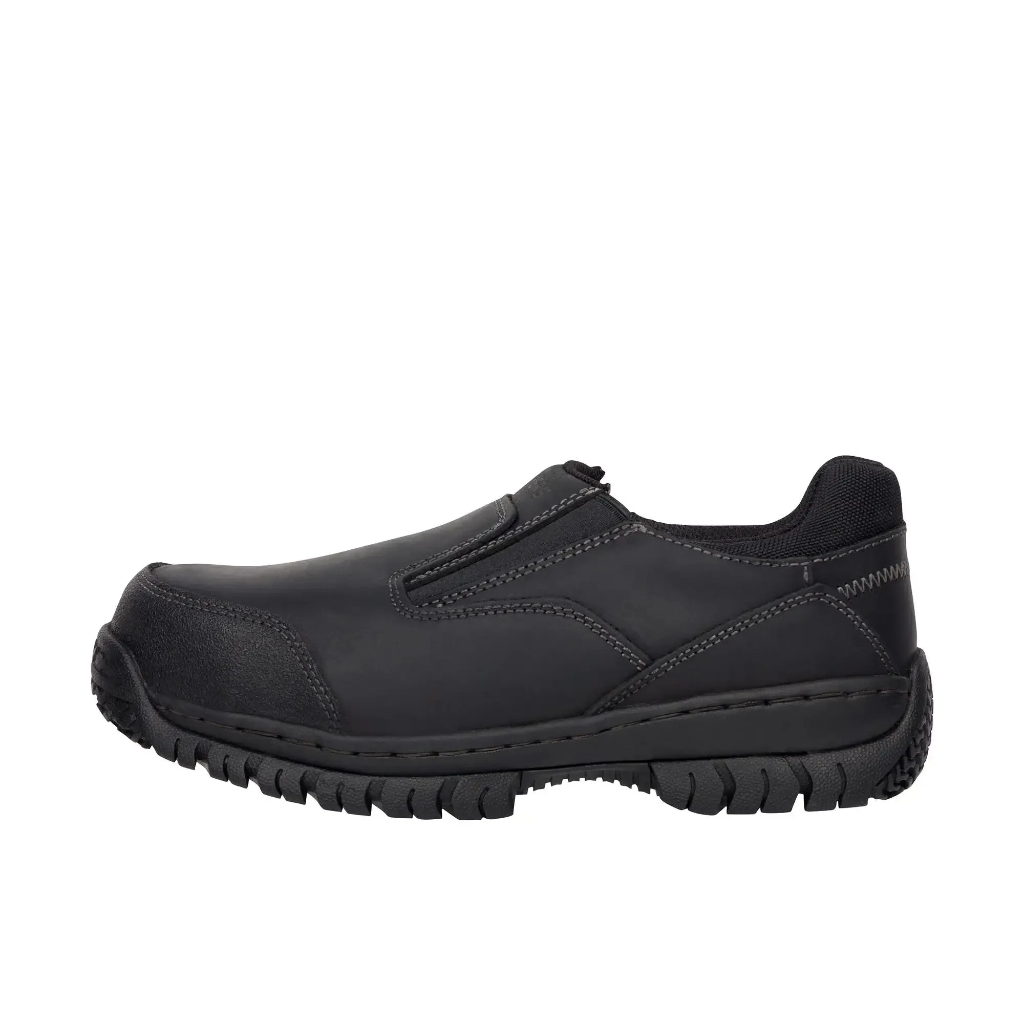 MEN'S HARTAN STEEL TOE SLIPON WORK SHOE BLACK
