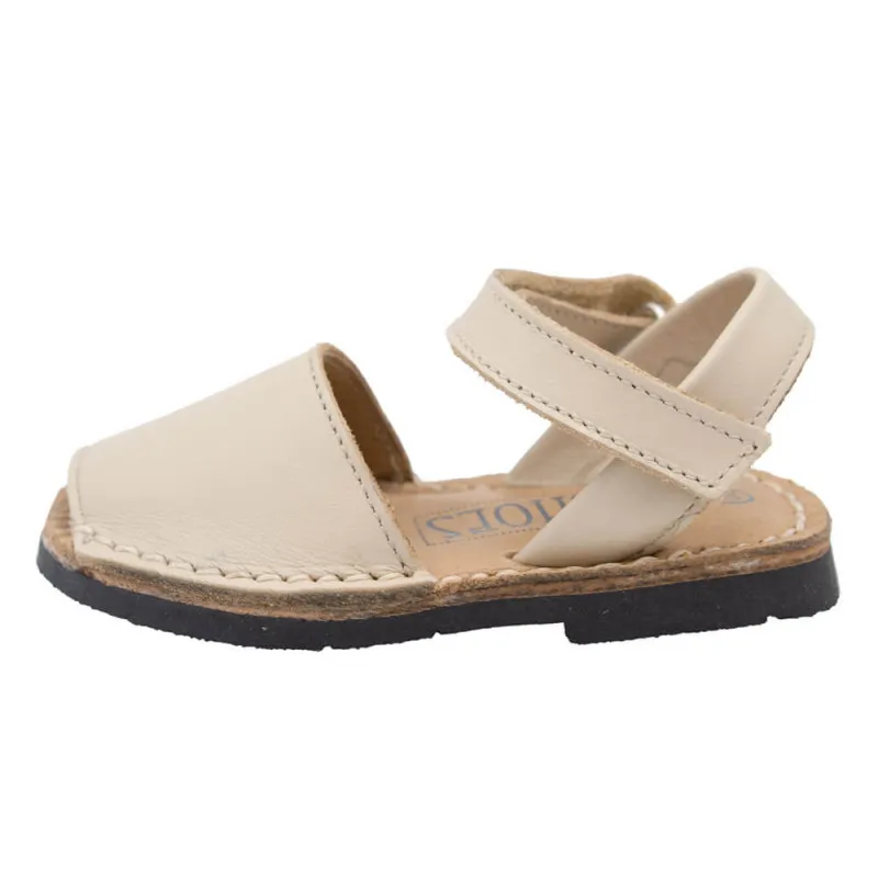 Menorquinas piel Velcro