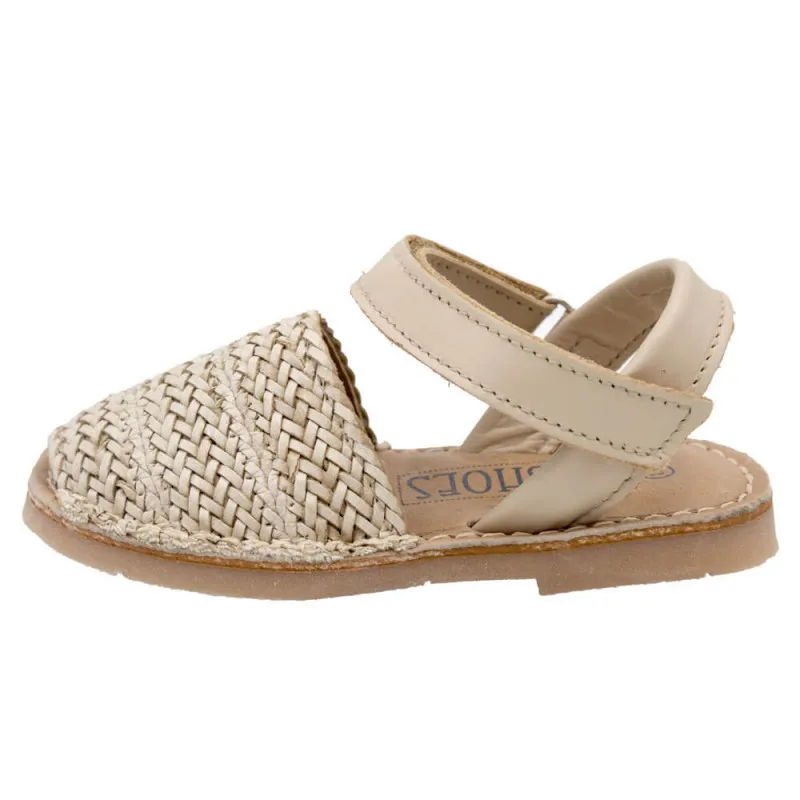 Menorquinas trenzadas velcro
