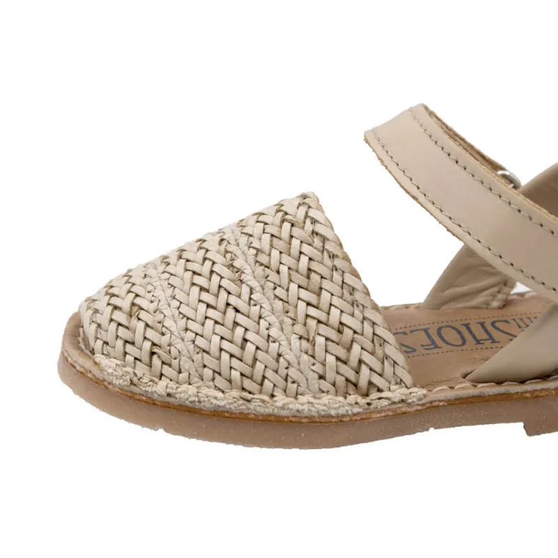 Menorquinas trenzadas velcro