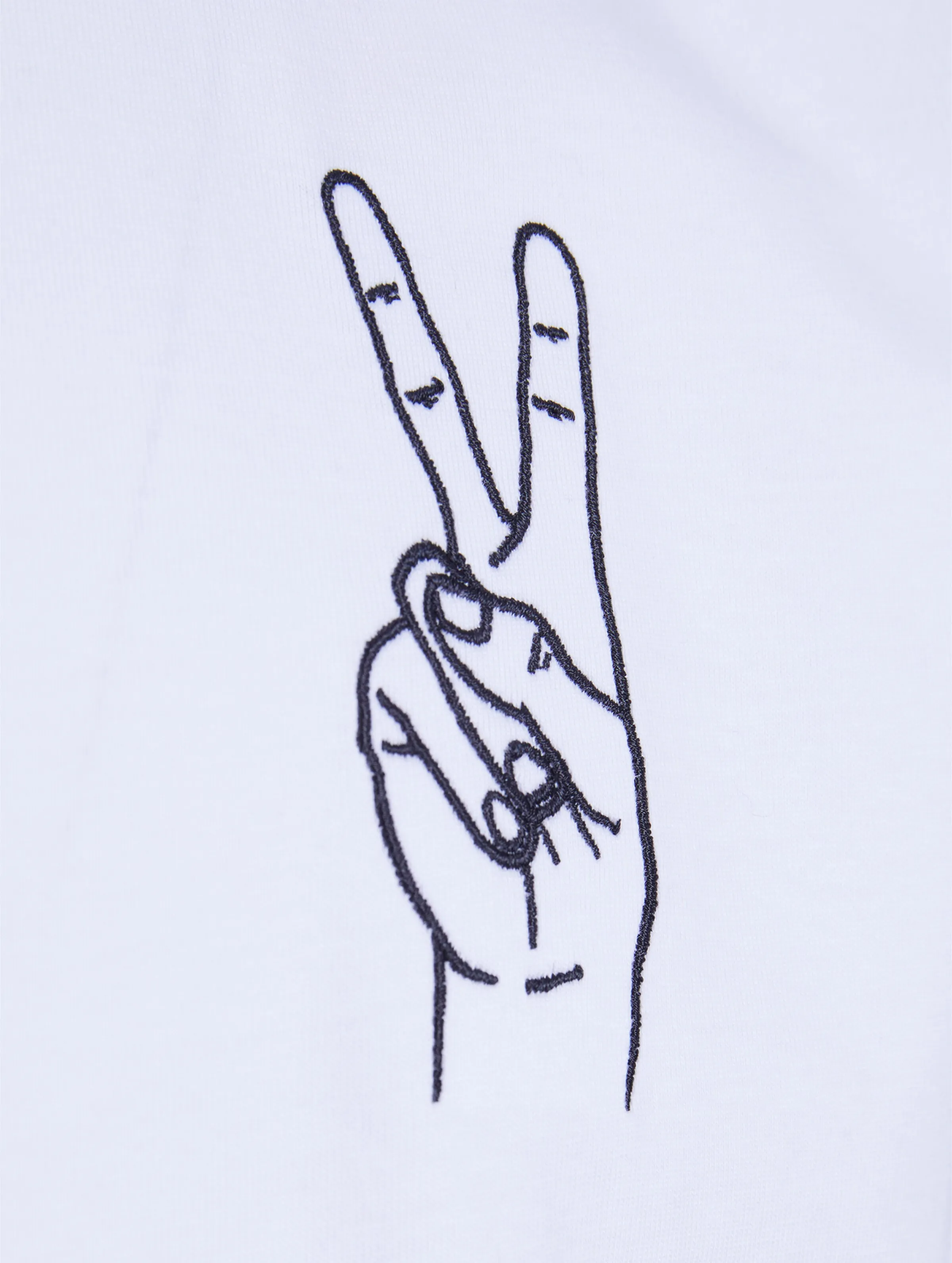 Mister Tee Peace Sign Tee EMB