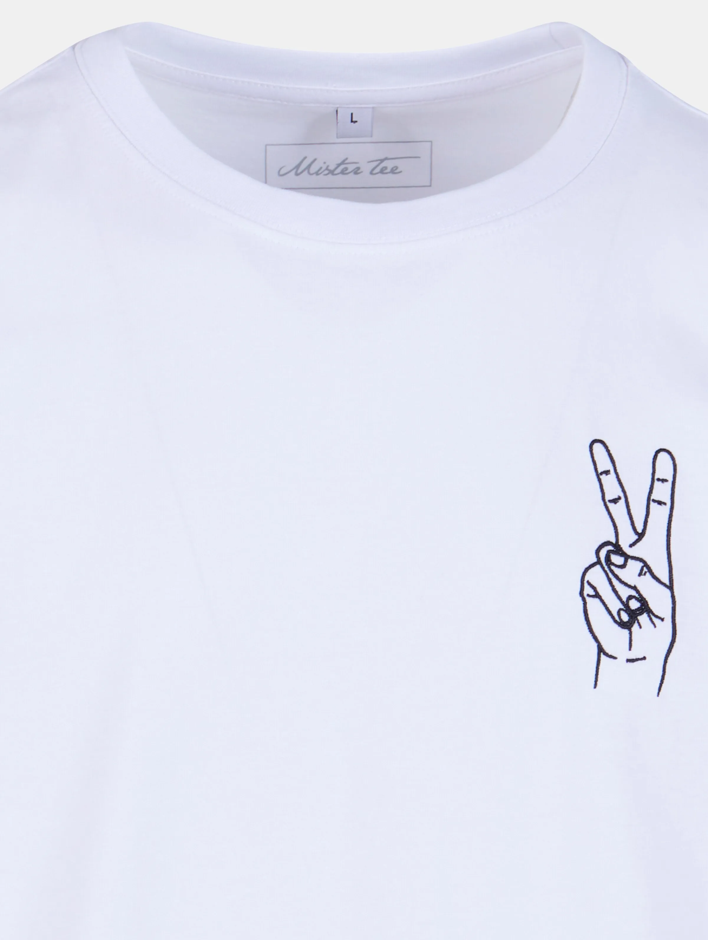 Mister Tee Peace Sign Tee EMB