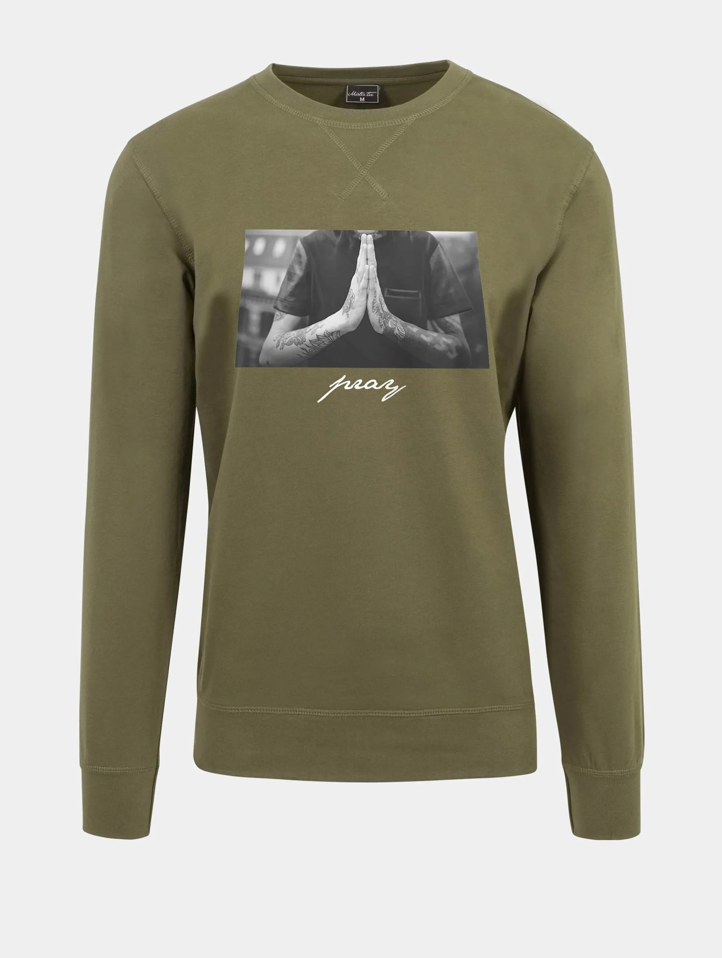 Mister Tee Pray Crewneck