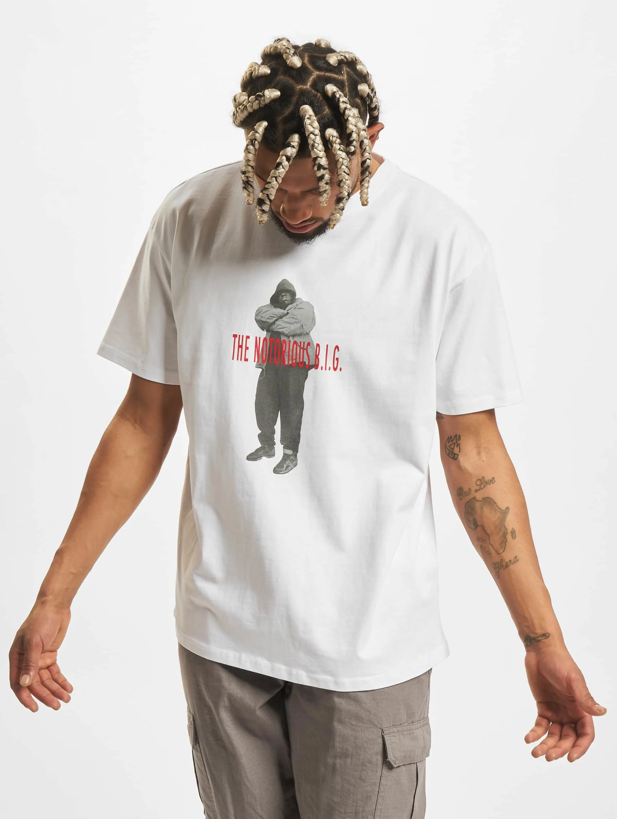 Mister Tee Upscale Biggie Smalls Concrete Oversize