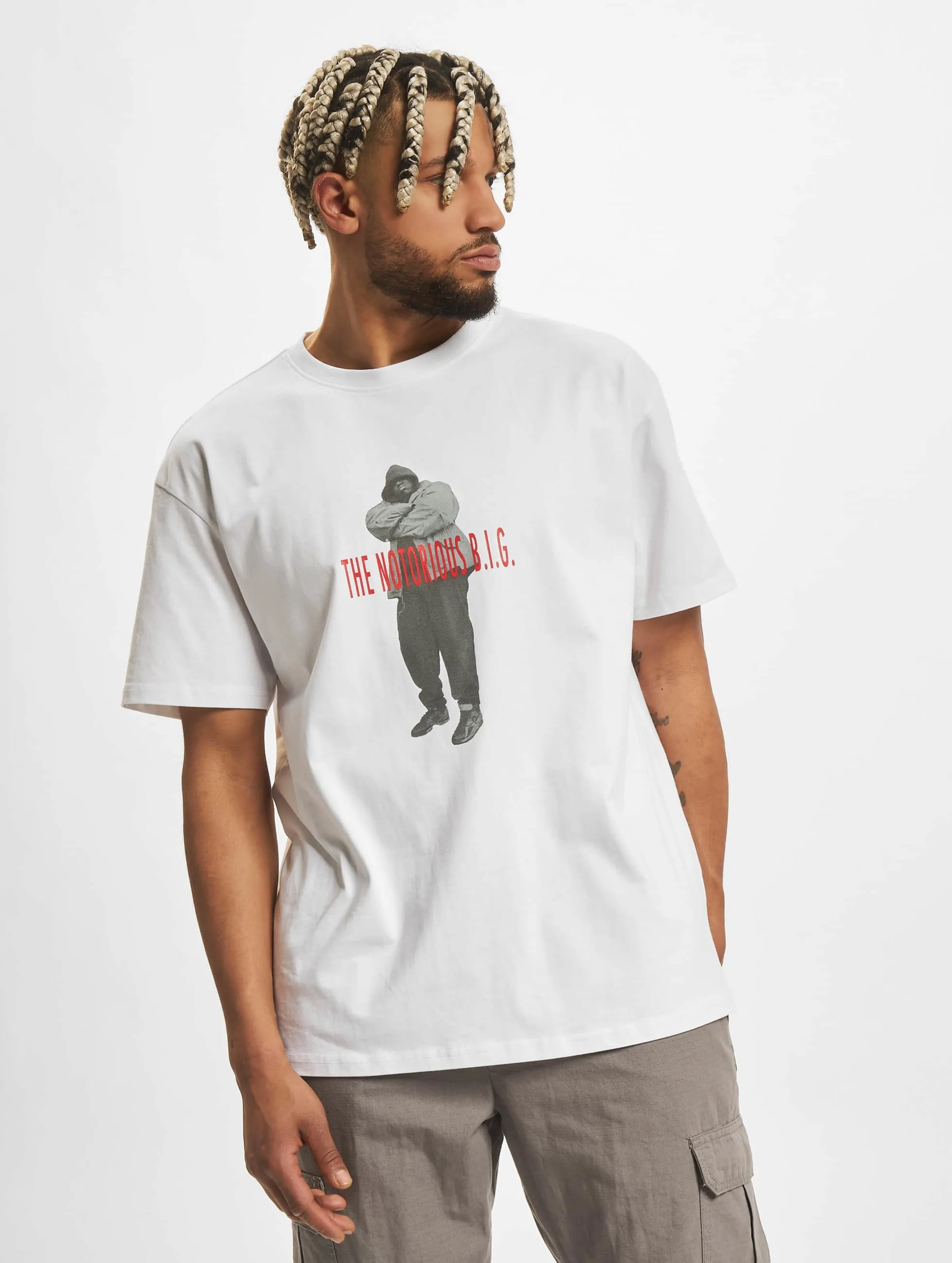 Mister Tee Upscale Biggie Smalls Concrete Oversize