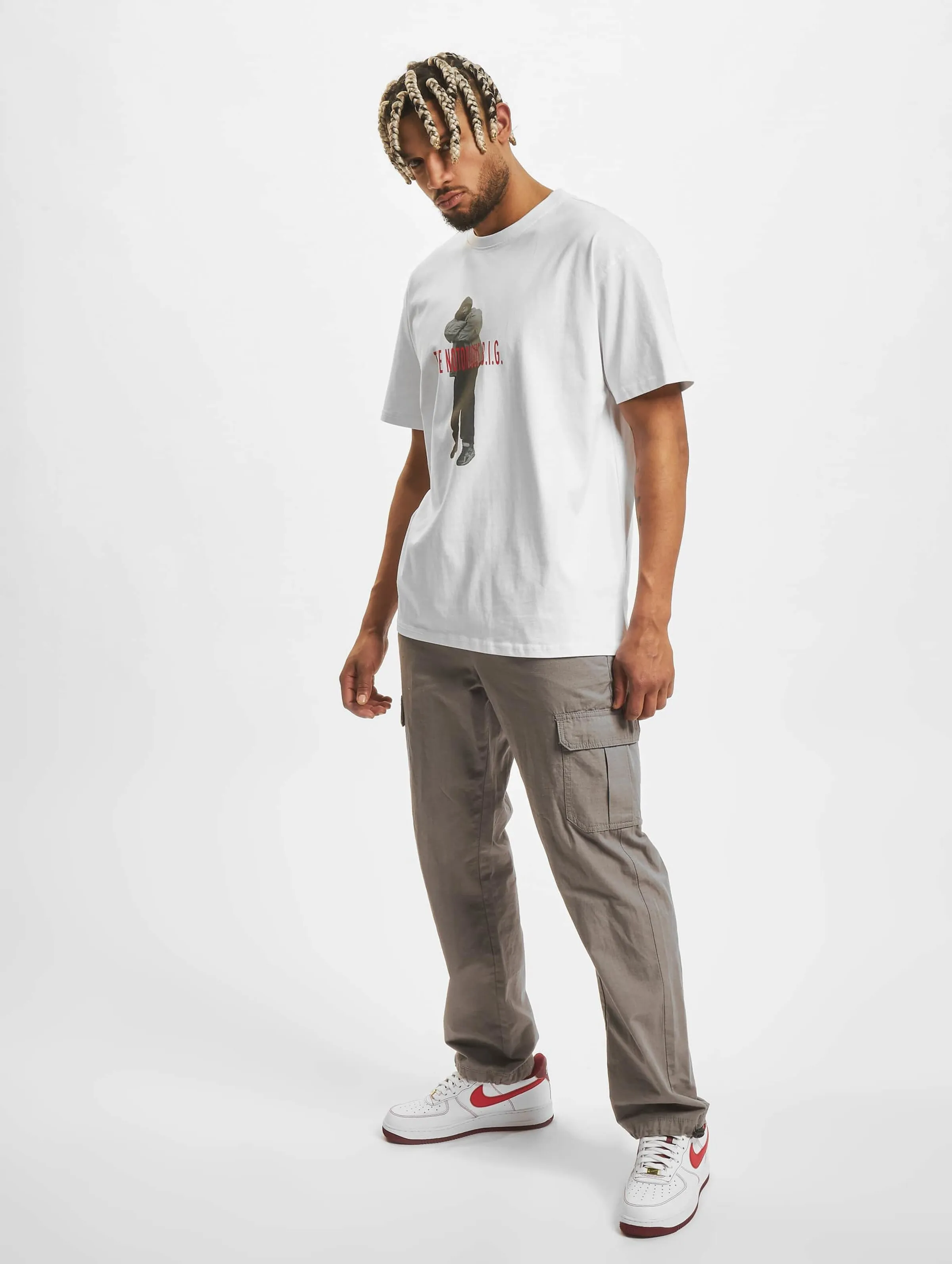 Mister Tee Upscale Biggie Smalls Concrete Oversize