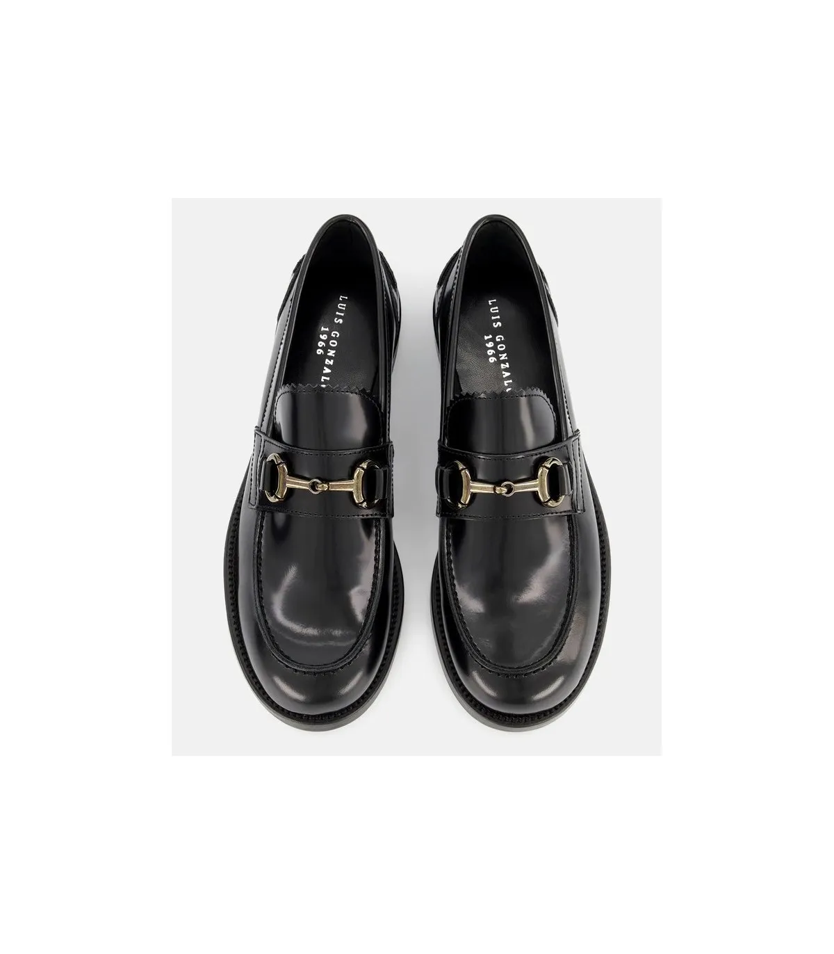 Mocasín con estribo en piel florentic