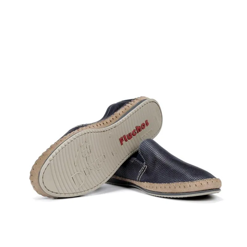 Mocasín Fluchos Bahamas Ocean 8674 Azul F16986