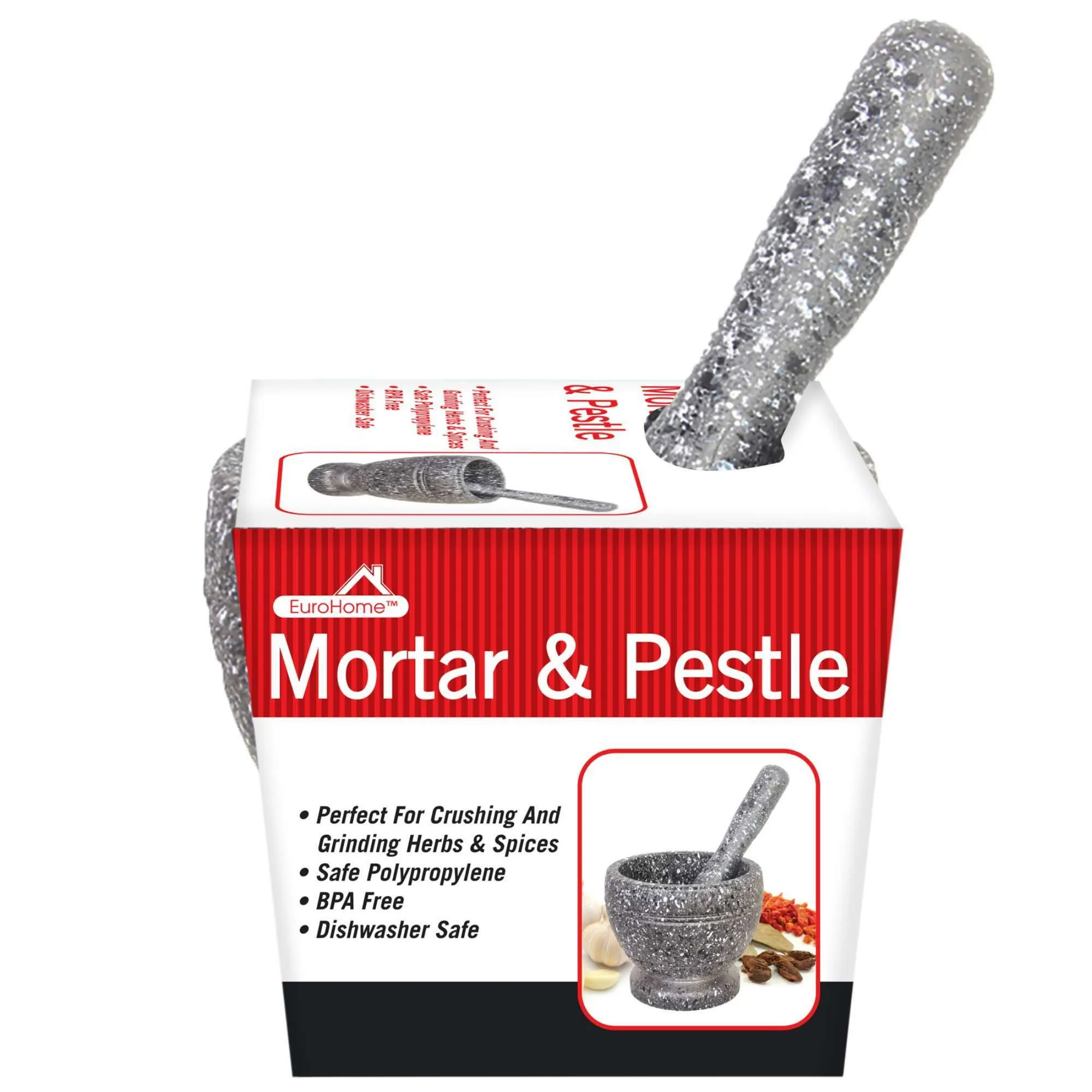 Mortero Manual Para Cocina Plástico