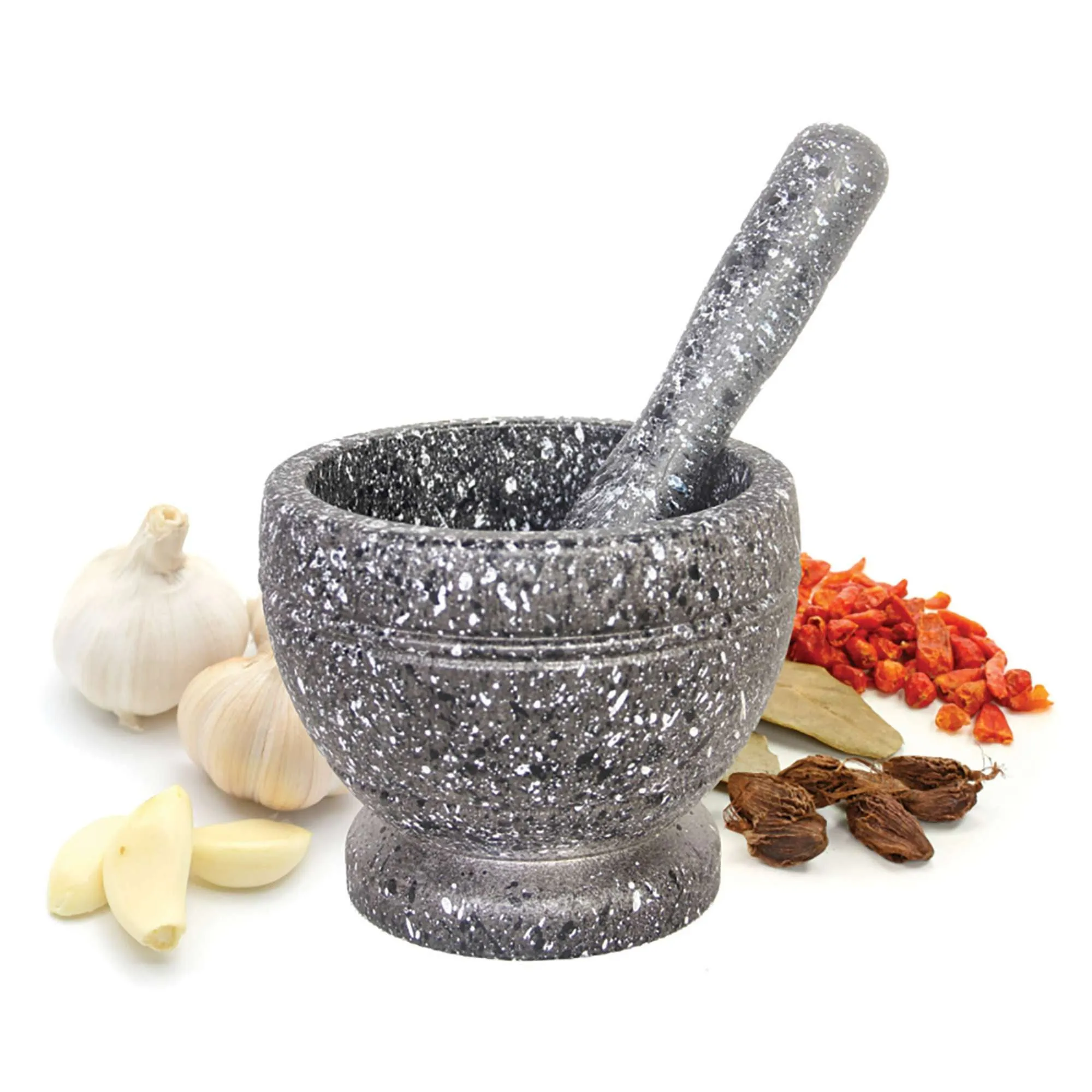 Mortero Manual Para Cocina Plástico