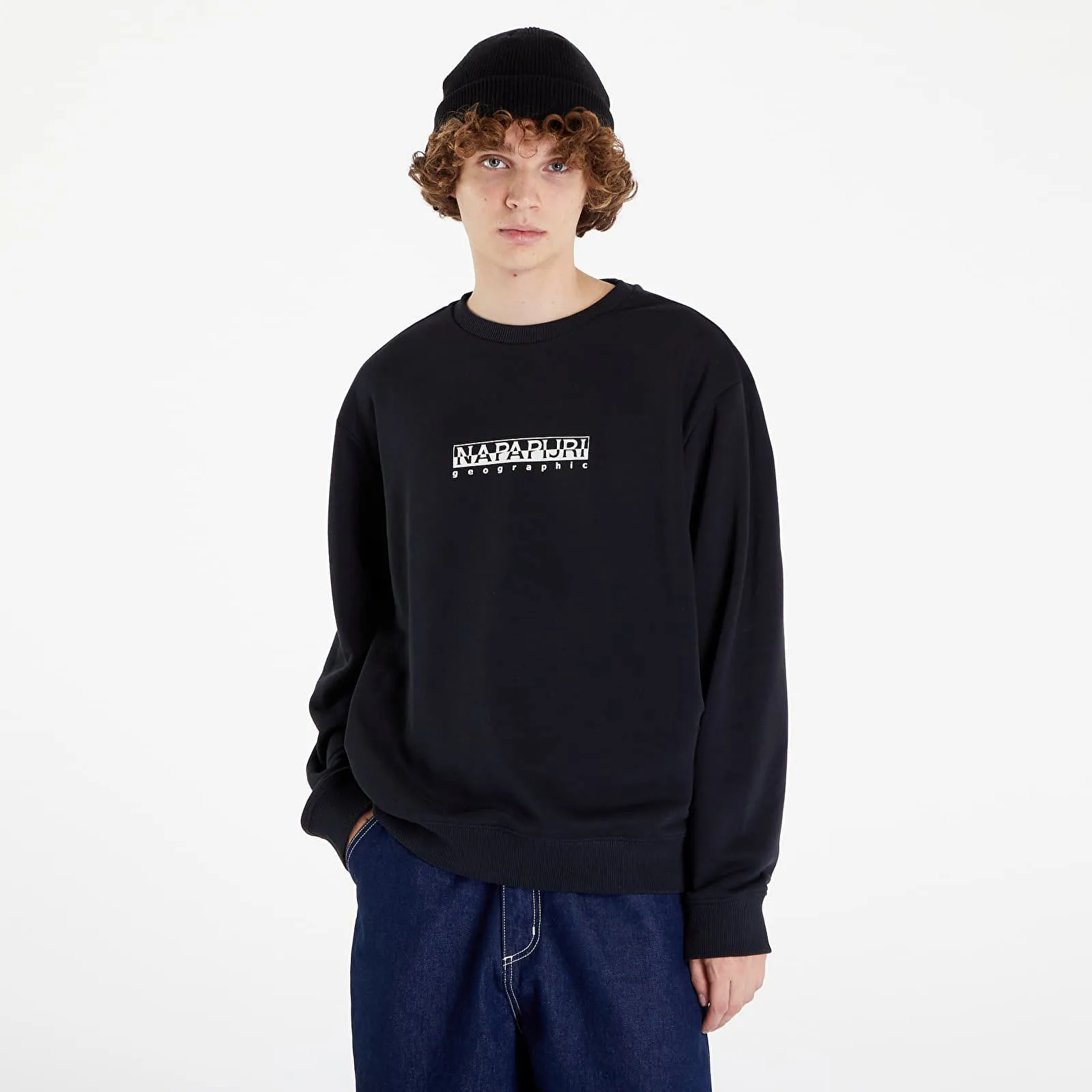 Napapijri Box Logo Crew Sweat