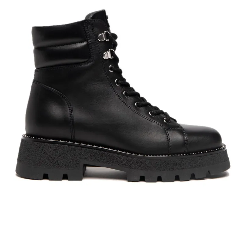 NERO GIARDINI I205944D Negro Botín militar mujer