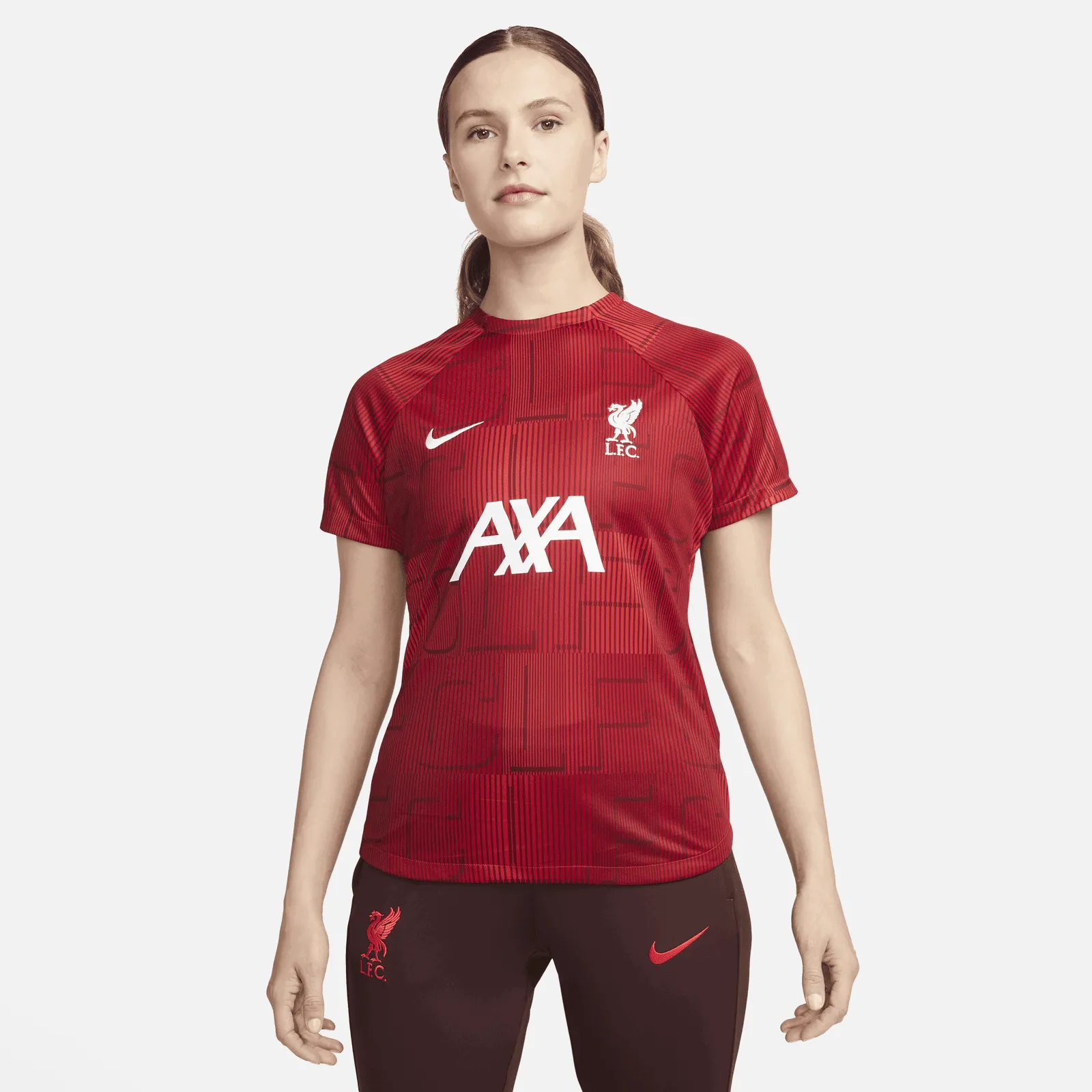 NIKE DRIFIT LIVERPOOL FC ACADEMY PRO PREMATCH FOOTBALL JERSEY