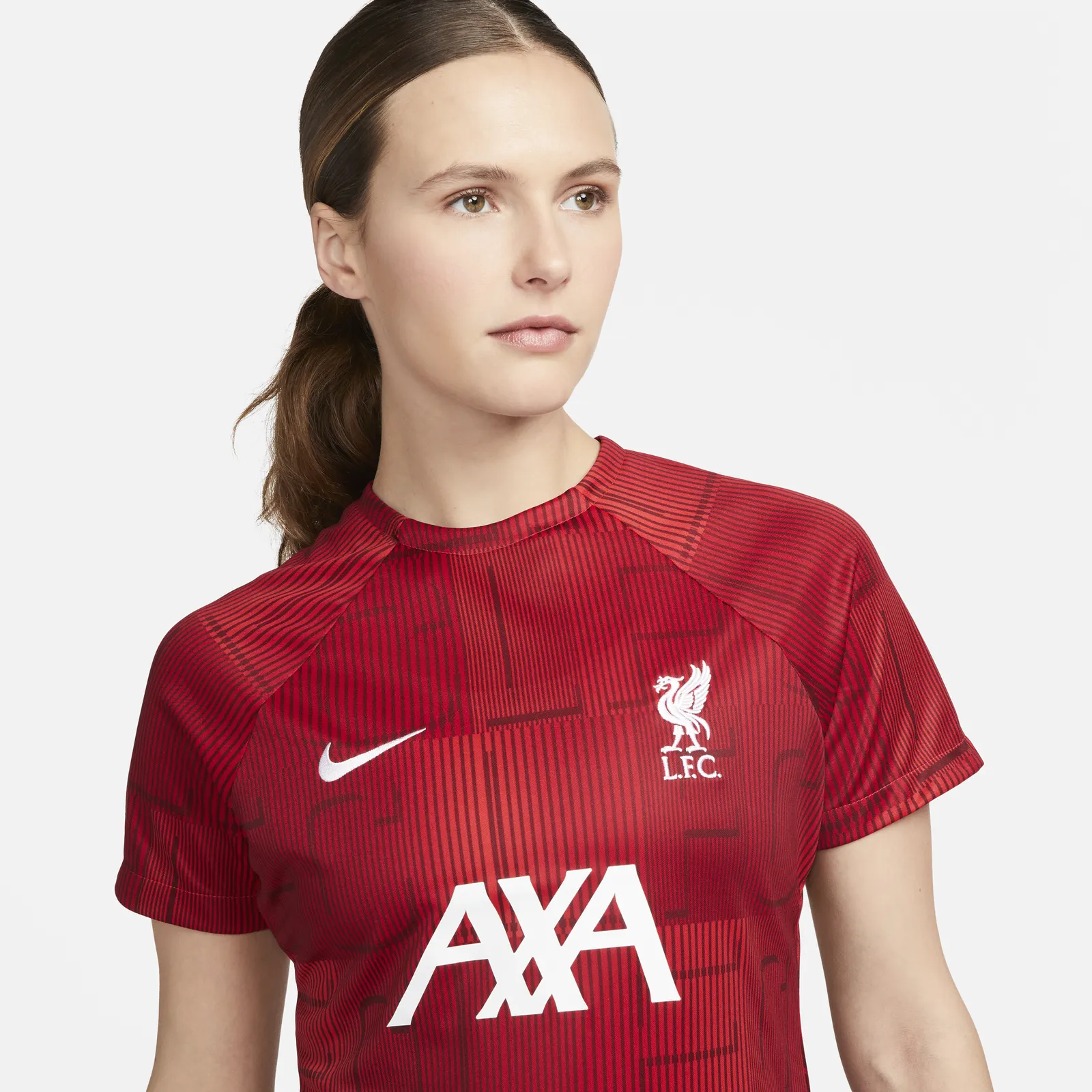 NIKE DRIFIT LIVERPOOL FC ACADEMY PRO PREMATCH FOOTBALL JERSEY