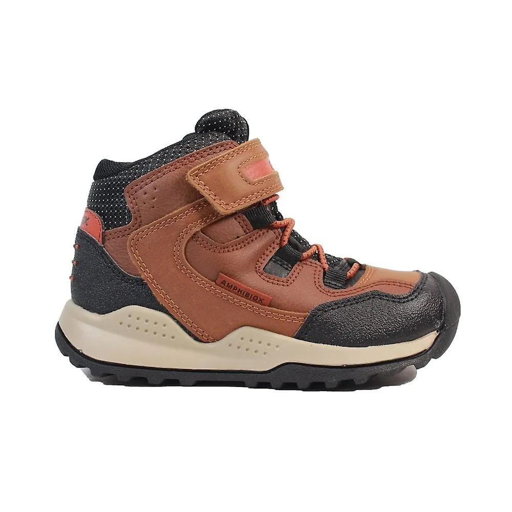Niños Geox Teram Babx | Marrón/Óxido | Botas impermeables para niños