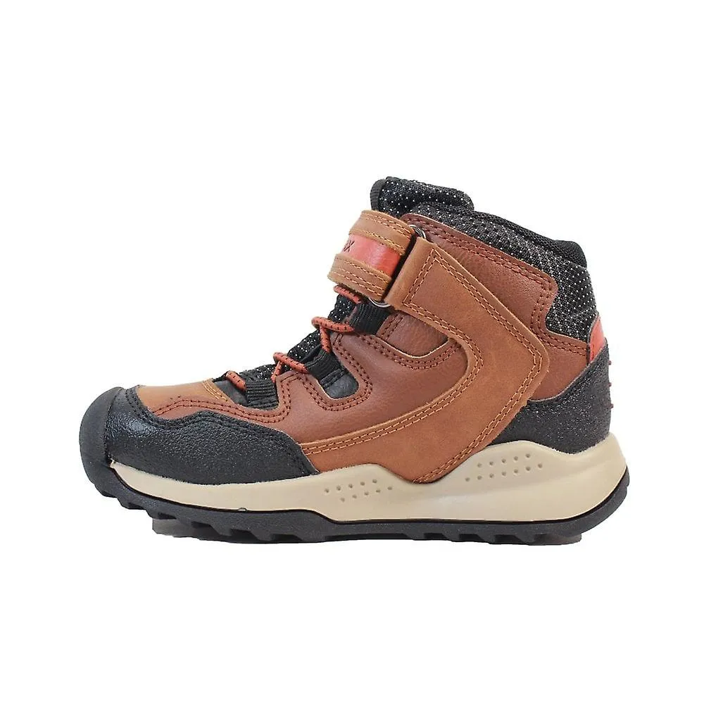 Niños Geox Teram Babx | Marrón/Óxido | Botas impermeables para niños