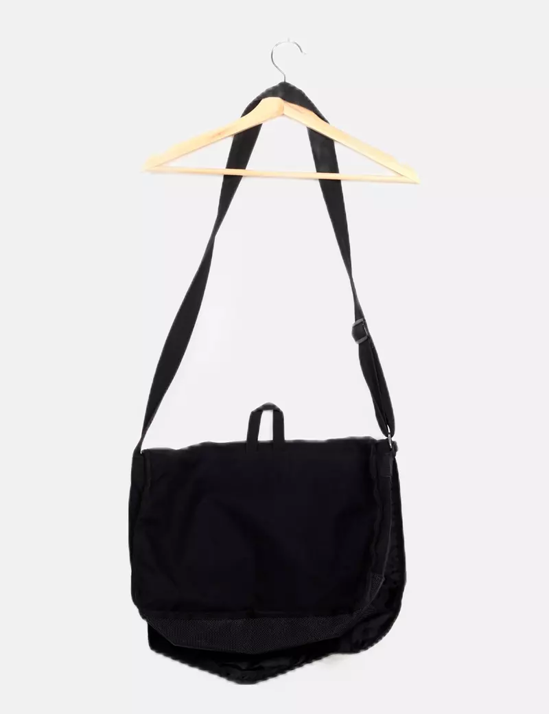 NoName Bolso negro estampado