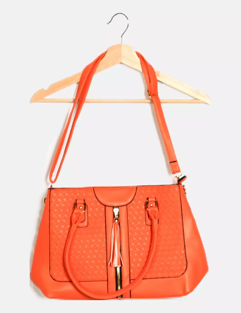NoName Bolso shopper naranja