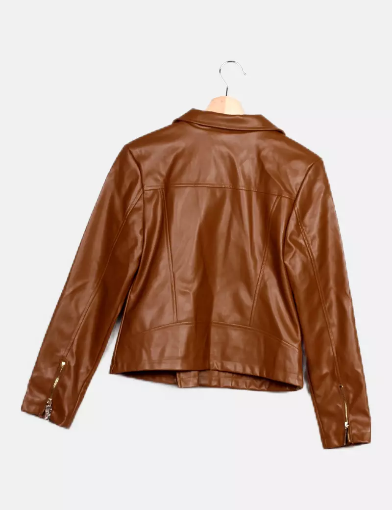 NoName Chaqueta biker Polipiel
