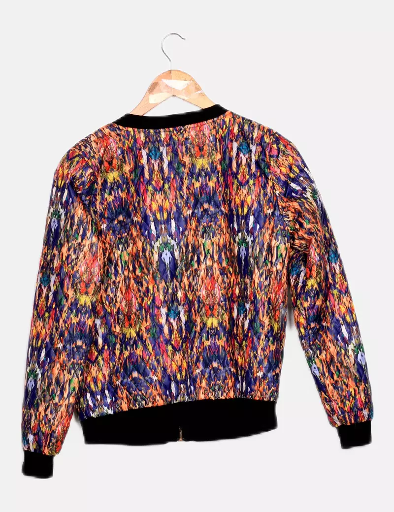NoName Chaqueta multicolor estampada