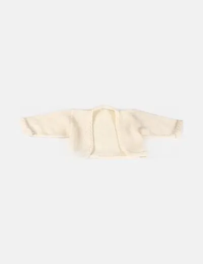 NoName Chaqueta punto beige