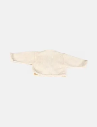 NoName Chaqueta punto beige