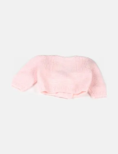 NoName Chaqueta rosa punto