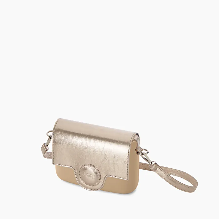 O pocket logo circular platino