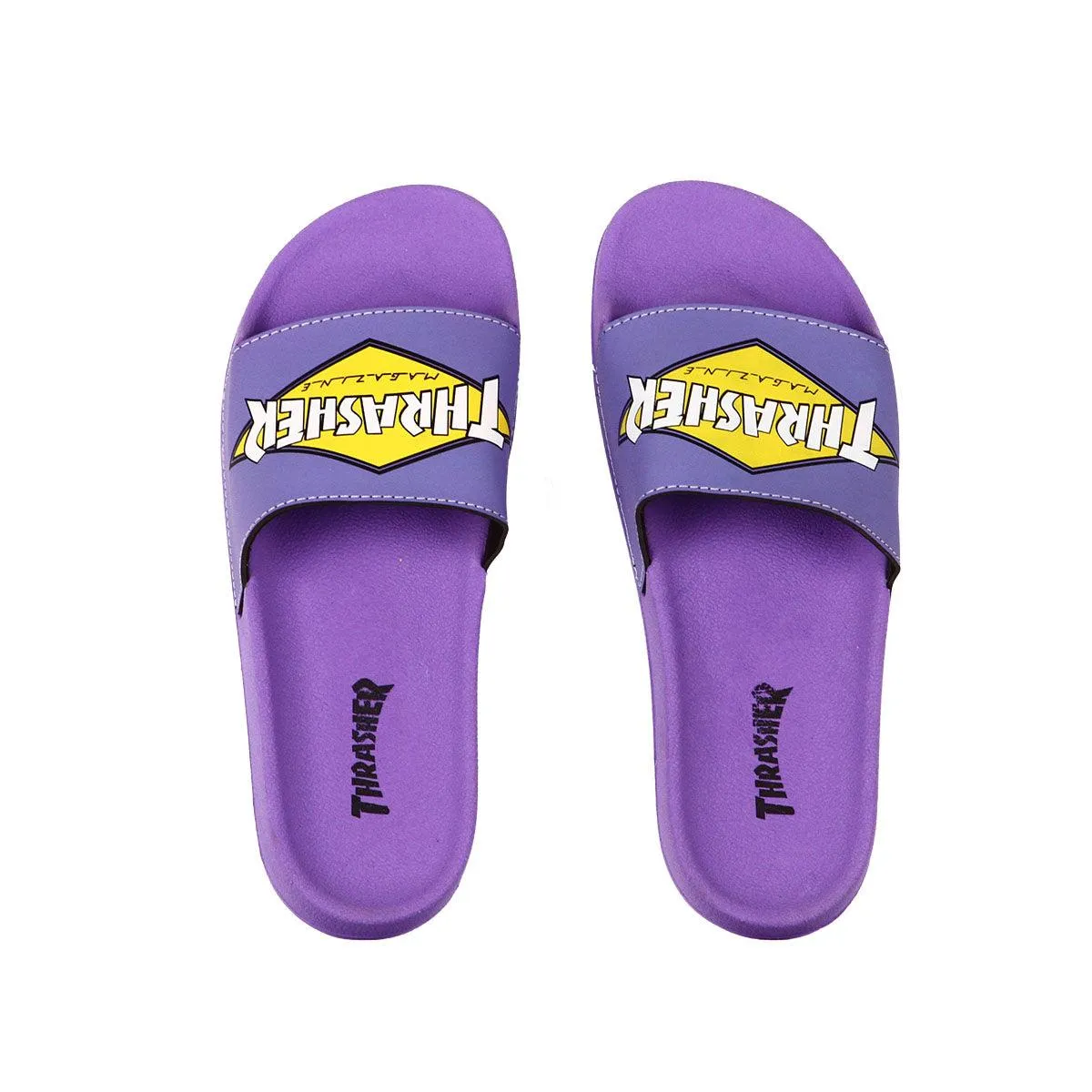 Ojota Thrasher Sliders Diamond Violeta