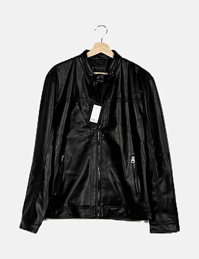 ONLY & SONS Chaqueta biker negra