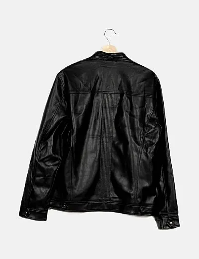 ONLY & SONS Chaqueta biker negra