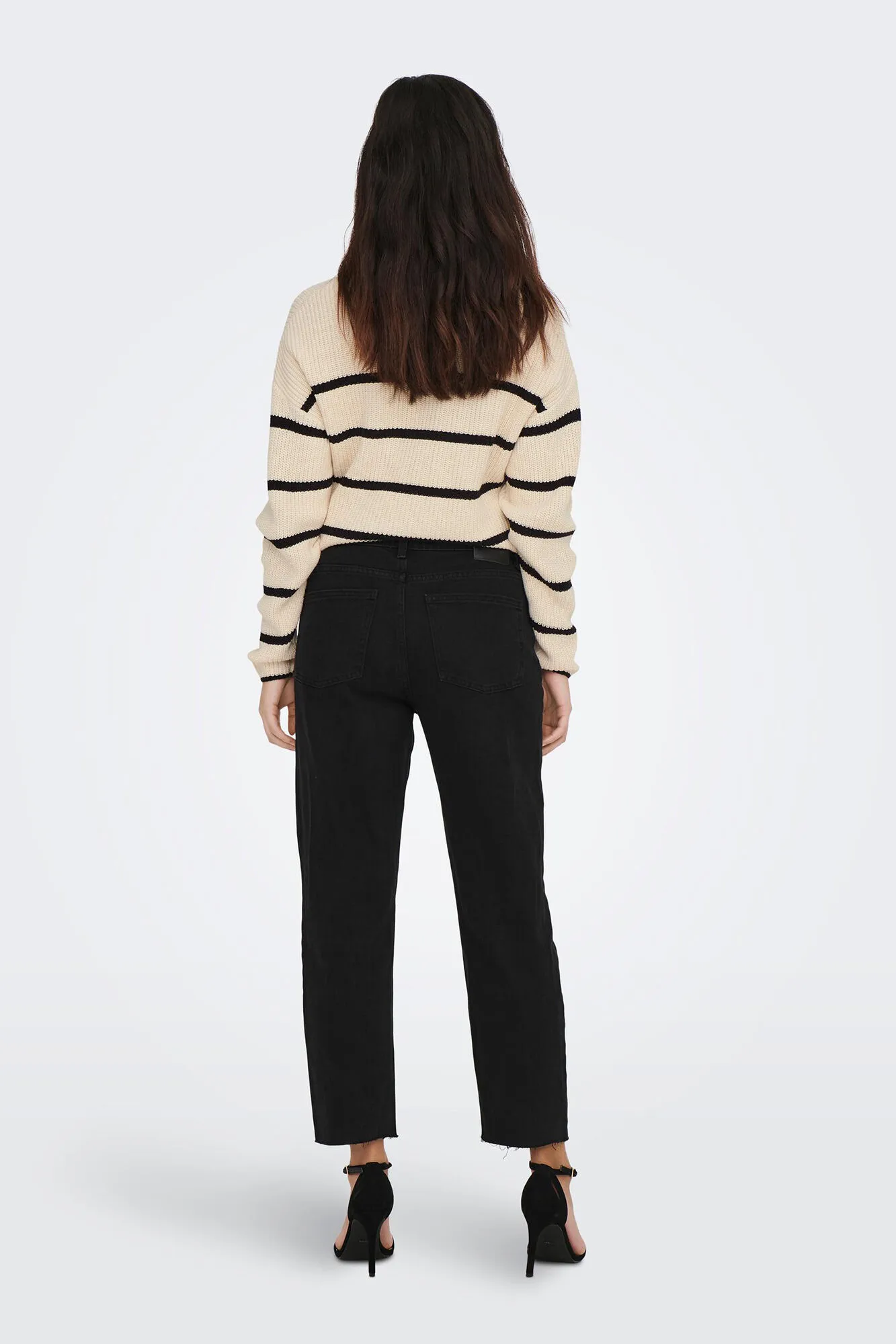 Only Jeans Mom Tiro Alto