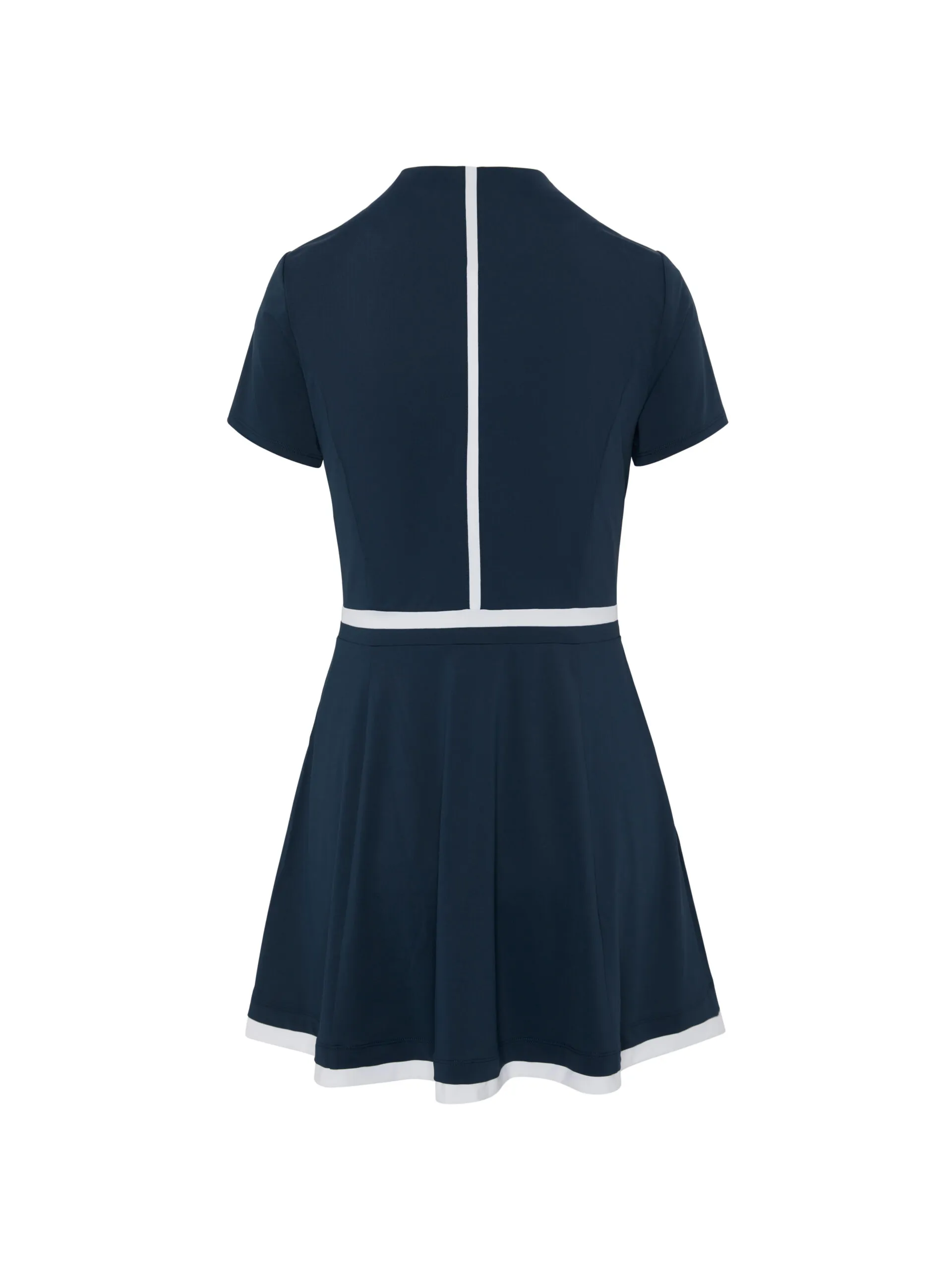 ORIGINAL PENGUIN GOLF SS DRESS WITH PIPING DRESSREG L DAMEN