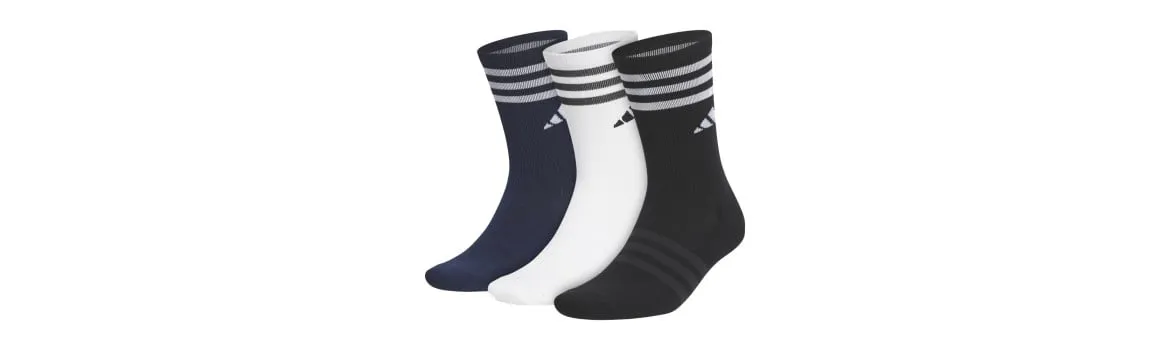 Pack 3 Calcetines Adidas Crew Golf
