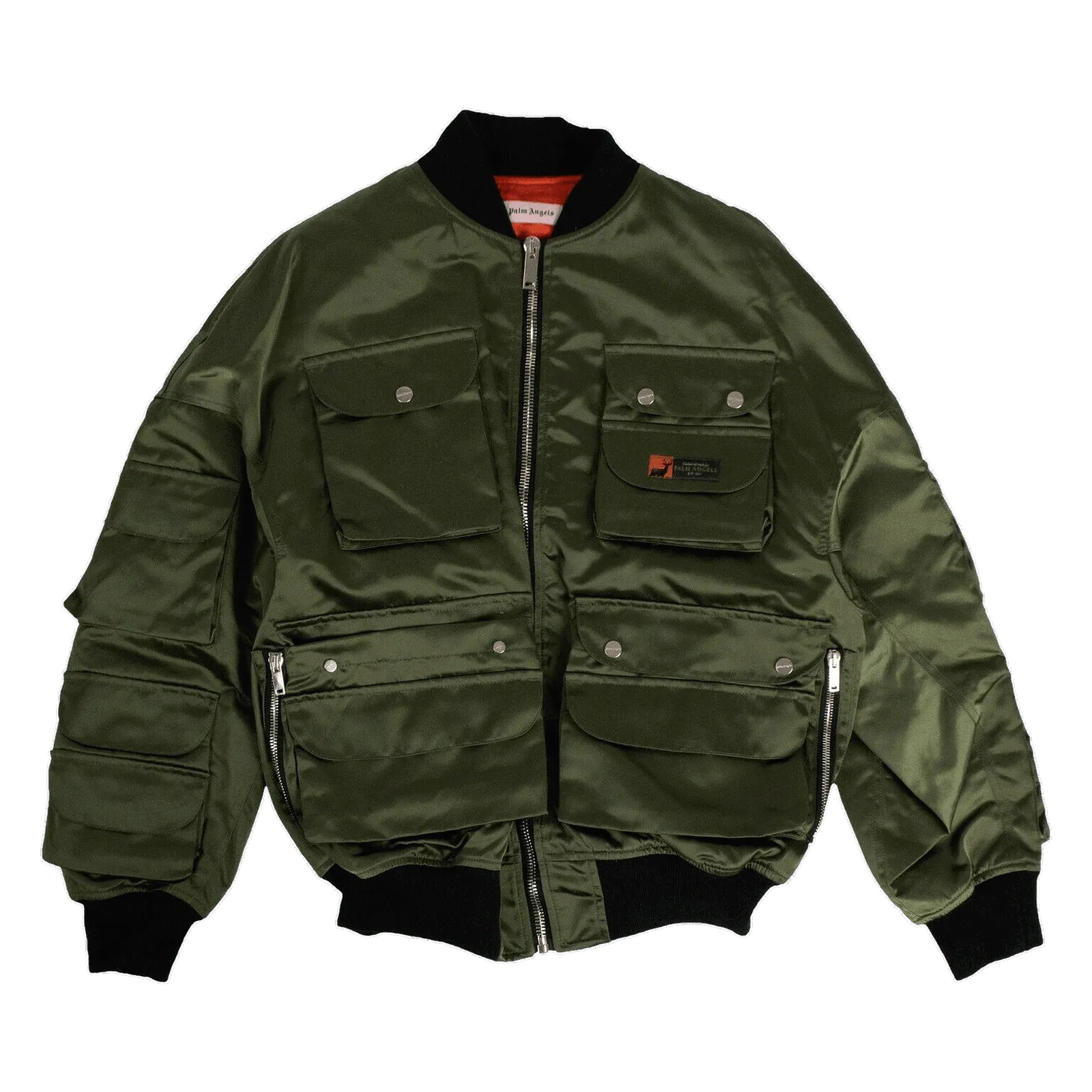 Palm Angels Vintage Logo Hunting Bomber