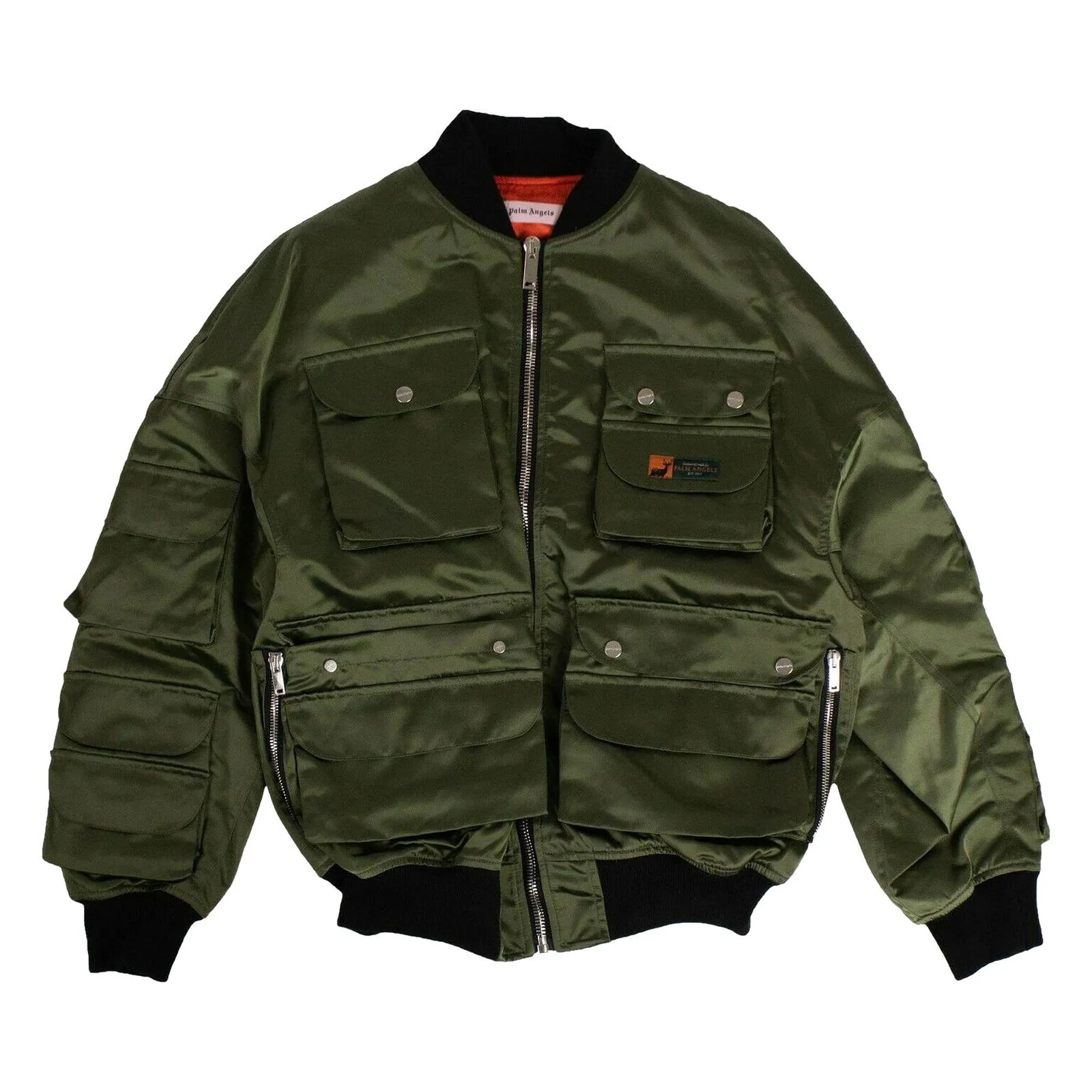 Palm Angels Vintage Logo Hunting Bomber