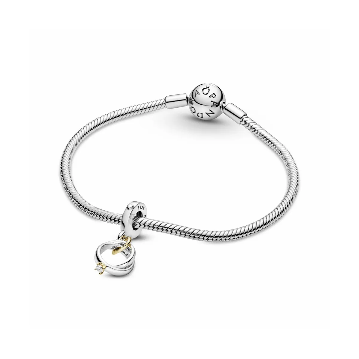 PANDORRA CHARM ANILLOS DE BODA  PANDORA