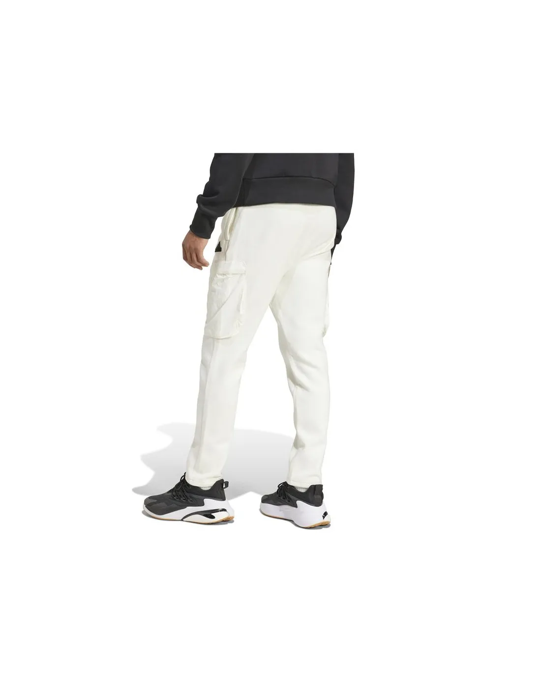 Pantalones adidas City Es e Fleece Hombre Blanco