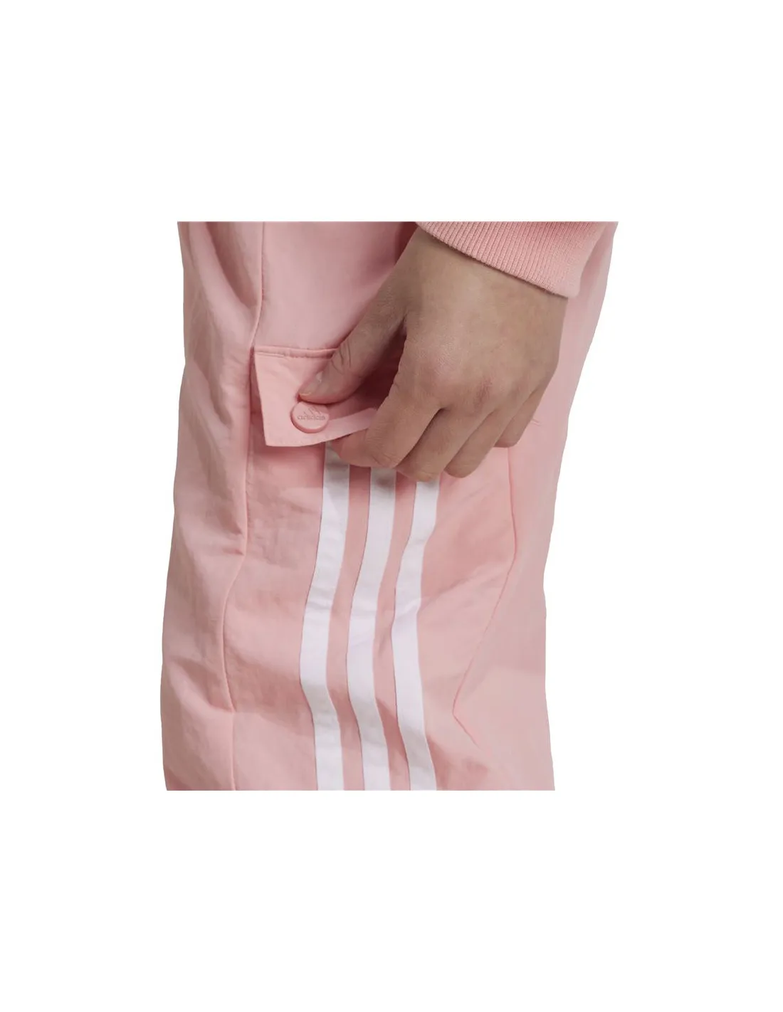 Pantalones adidas Street Jam Woven Cuffed Cargo Niña Rosa