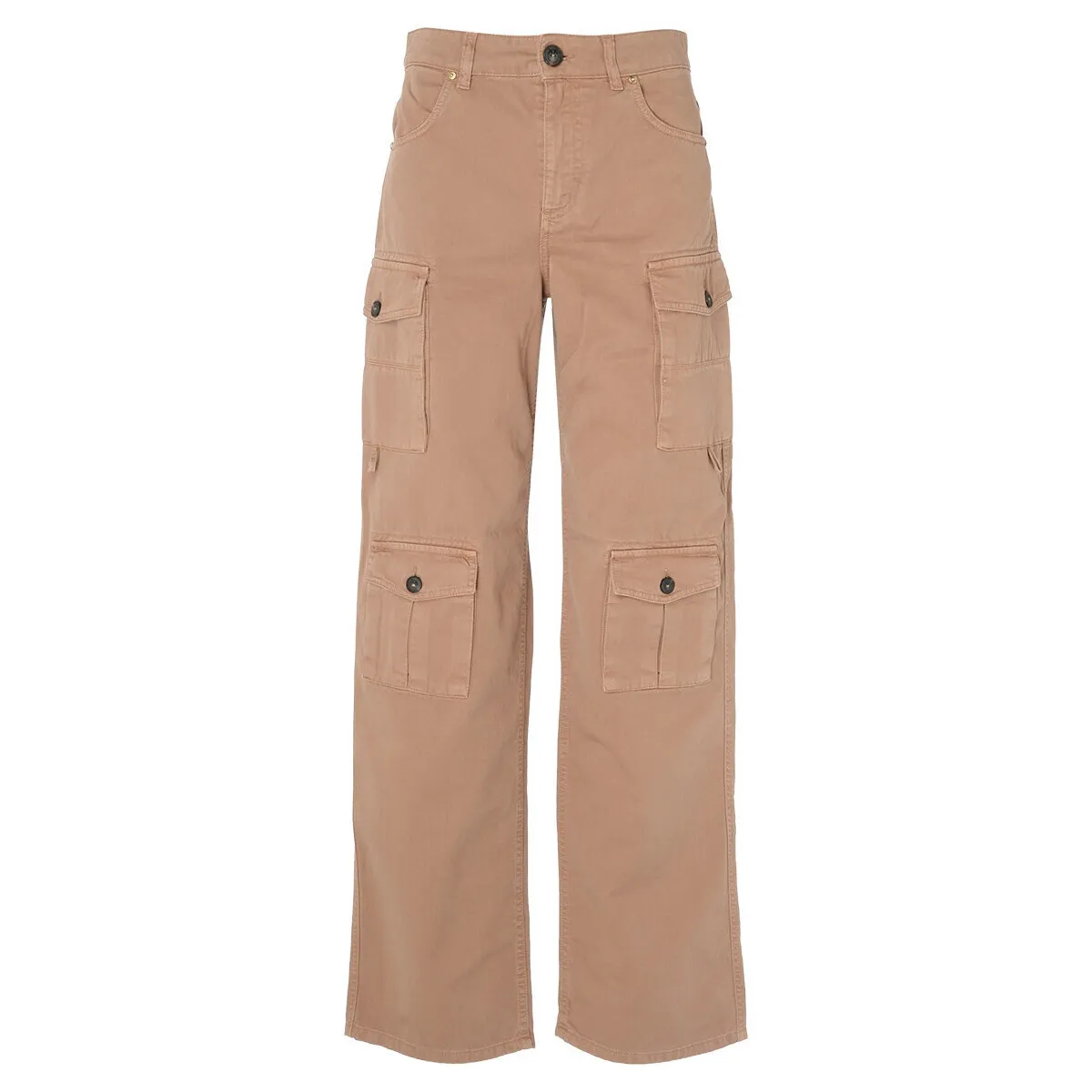 Pantalones cargo  beige