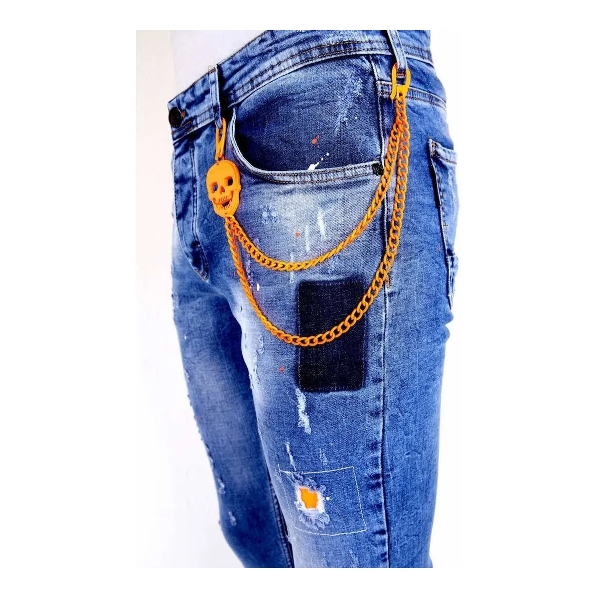 Pantalones Rotos Hombre
