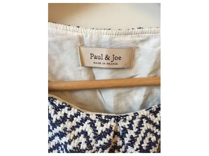 PAUL & JOE Vestidos T.Sintético Internacional S Azul 