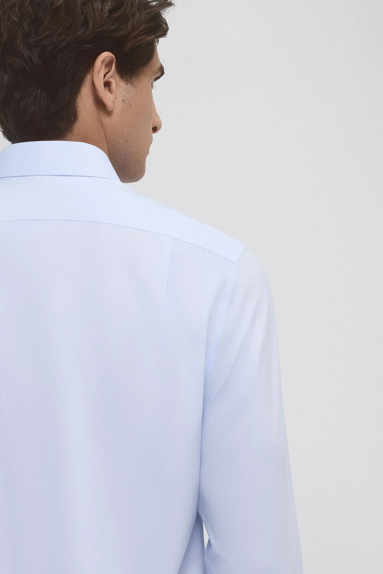 Pedro del Hierro Camisa vestir lisa non iron + antimanchas