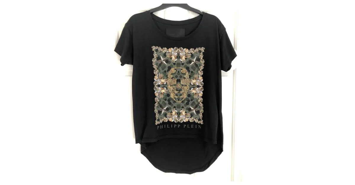 Philipp Plein Tops Negro 